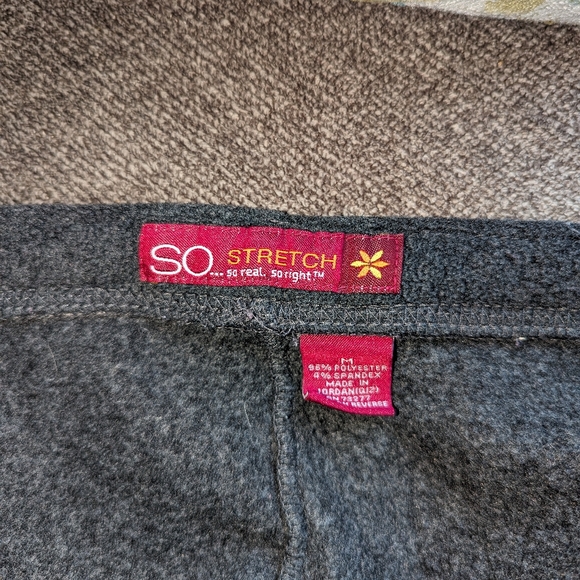 Gray fleece sweatpants - Picture 3 of 3